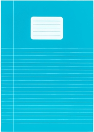 SOHO Trend schrift, A4, 40 vel, gelijnd, met kantlijn, pak van 4 + 1 stuks, geassorteerde kleuren