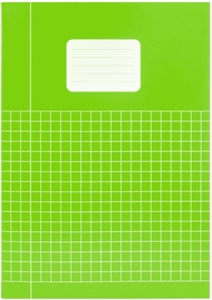 SOHO Trend schrift, A4, 40 vel, geruit 10 mm, met kantlijn, pak van 4 + 1 stuks, geassorteerde kleuren