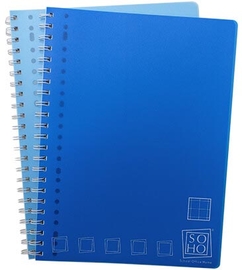 SOHO collegeblok, A4, 80 vel, geruit 10 mm, pak van 2 stuks