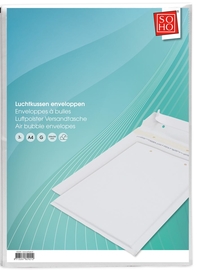 SOHO luchtkussenenveloppen, 230 x 335 mm (G), stripsluiting, pak van 3 stuks