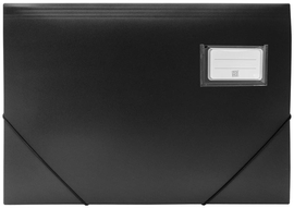 SOHO tekenmap, PP, ft A3, zwart