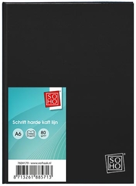SOHO Trend notitieboekje, A6, 80 vel, gelijnd