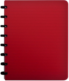 SOHO Trend schrift met ringen, A4, 80 vel, met kantlijn, gelijnd, geassorteerde kleuren