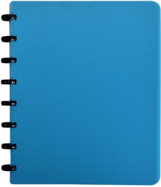 SOHO Trend schrift met ringen, A4, 80 vel, met kantlijn, gelijnd, geassorteerde kleuren