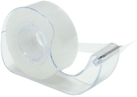 SOHO plakband, 18 mm x 33m, met afroller