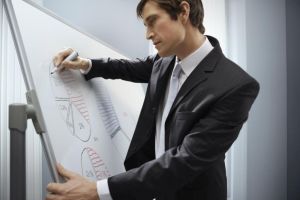 Nobo mobiel magnetisch whiteboard, kantelbaar, gelakt staal, ft 150 x 120 cm