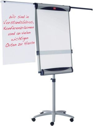 Nobo Impression Pro flipover, ft 68 x 105 cm, met uitschuifbare armen, uit staal, magnetisch, mobiel