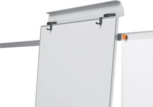 Nobo Impression Pro flipover, ft 68 x 105 cm, met uitschuifbare armen, uit staal, magnetisch, mobiel