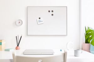 Nobo magnetisch whiteboard met aluminium lijst ft 58,5 x 43 cm