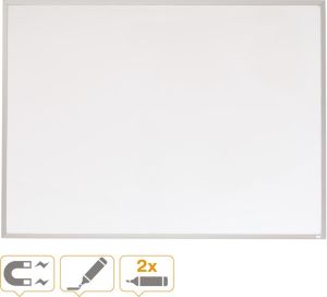 Nobo magnetisch whiteboard met aluminium lijst ft 58,5 x 43 cm