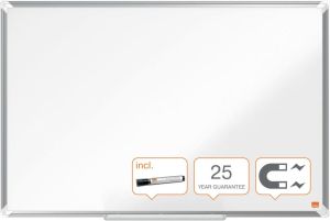 Nobo Premium Plus whiteboard, emaille, magnetisch, 90 x 60 cm