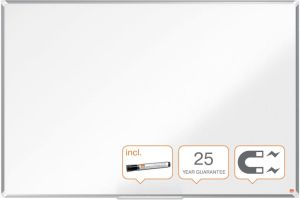Nobo Premium Plus magnetisch whiteboard, emaille, ft 150 x 100 cm
