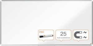 Nobo Premium Plus magnetisch whiteboard, emaille, ft 180 x 90 cm