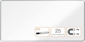 Nobo Premium Plus magnetisch whiteboard, emaille, ft 200 x 100 cm