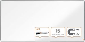 Nobo Premium Plus magnetisch whiteboard, gelakt staal, ft 180 x 90 cm
