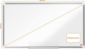 Nobo Premium Plus Widescreen magnetisch whiteboard, emaille, ft 89 x 50 cm