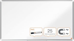 Nobo Premium Plus Widescreen magnetisch whiteboard, emaille, ft 122 x 69 cm