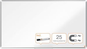 Nobo Premium Plus Widescreen magnetisch whiteboard, emaille, ft 155 x 87 cm