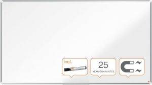 Nobo Premium Plus Widescreen magnetisch whiteboard, emaille, ft 188 x 106 cm