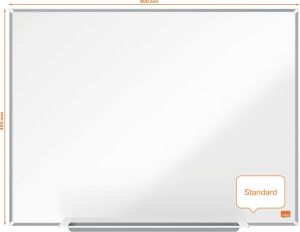 Nobo Impression Pro magnetisch whiteboard, emaille, ft 60 x 45 cm
