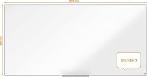 Nobo Impression Pro magnetisch whiteboard, emaille, ft 180 x 90 cm