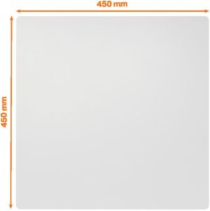 Nobo frameloos modulair whiteboard, staal, magnetisch, 45 x 45 cm