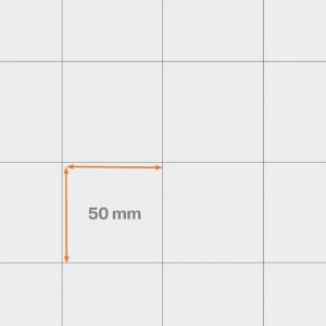 Nobo flipchartpapier premium, ft 60 x 85 cm, blanco/geruit, rol van 50 vel