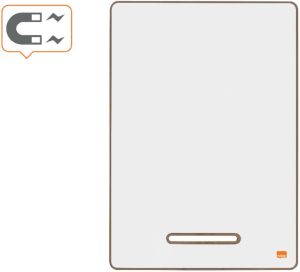 Nobo Mini whiteboard, magnetisch, met standaard, ft A4, pak van 4 stuks