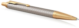 Parker IM Premium balpen zilver GT