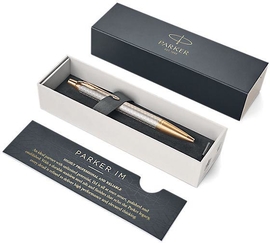 Parker IM Premium balpen zilver GT
