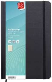 SOHO notitieboek, A4, chamois, gelijnd