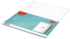 SOHO etiketten, wit, rechte hoeken, 199,6 x 288,1 mm, 10 vel, 1 etiket per vel