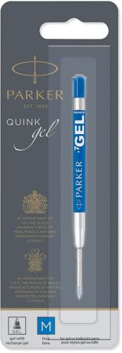 Parker Quink vulling voor balpen medium, blauw, op blister