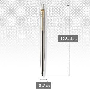 Parker Jotter balpen Stainless Steel GT, op blister