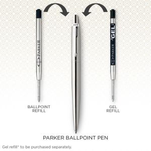 Parker Jotter balpen Royal Blue CT, op blister