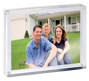 MAUL fotolijst acryl 15x11.5x2.4cm magnetisch verbonden op de hoeken