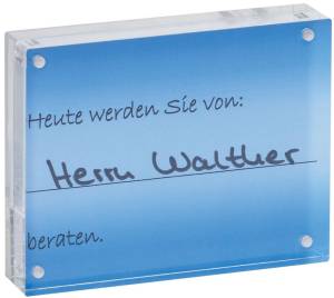 MAUL fotolijst acryl 15x11.5x2.4cm magnetisch verbonden op de hoeken