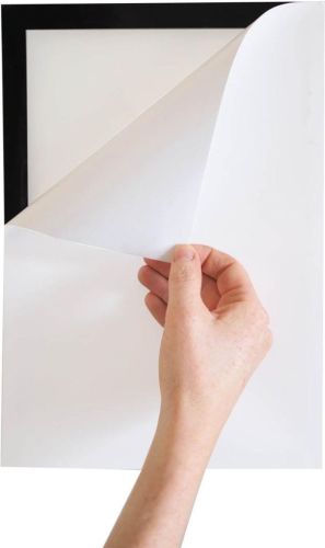 Europel zelfklevend kader ft A3, zwart, pak van 2 stuks