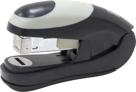 SOHO nietmachine half strip, 20 blad, kunststof, zwart