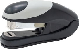 SOHO nietmachine half strip, 30 blad, kunststof, zwart