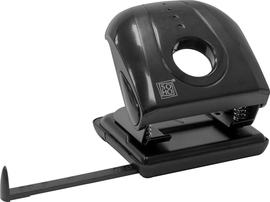 SOHO perforateur, m&eacute;tal, 30 feuilles, noir