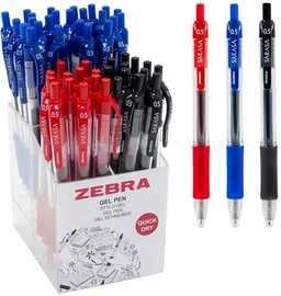 ZEBRA Sarasa gelroller, 0,5 mm, geassorteerde kleuren
