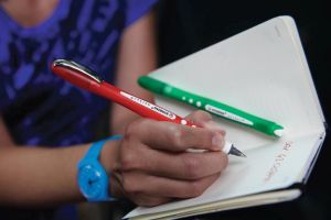 STABILO worker+ colourful roller, blauw