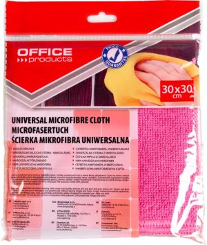 OFFICE products huishouddoekjes, 32 x 50 cm, geassorteerde kleuren, pak van 5 stuks