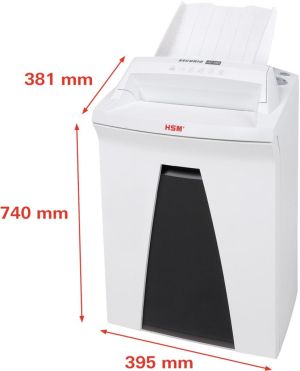 HSM SECURIO AF150 papievernietiger, 4,5 x 30 mm