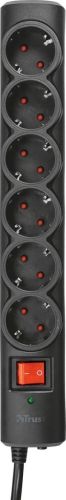 Trust Surge Guard, overspanningsbeveiliging met 6 aansluitingen