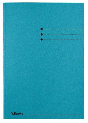 Esselte chemise de classement, bleu, carton de 180 g/m&sup2;, paquet de 100 pi&egrave;ces