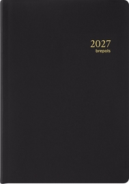 Brepols agenda Armada Seta 4 langues, noir, 2027