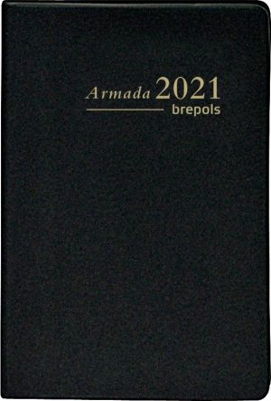 Brepols agenda Armada Seta 4 langues, noir, 2027