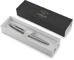 Parker Jotter XL Monochroom balpen, Stainless Steel, in giftbox